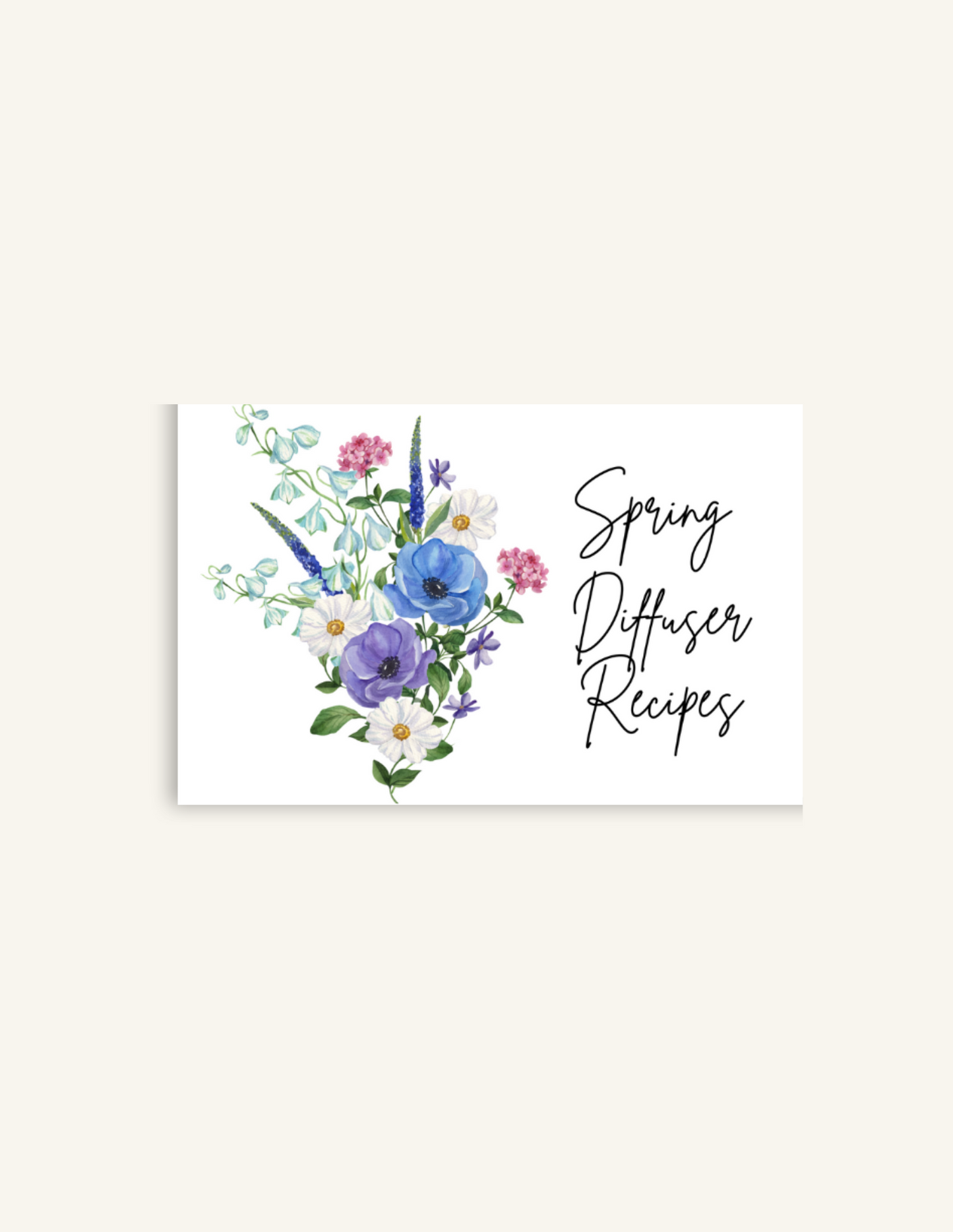 Spring Diffuser Recipes